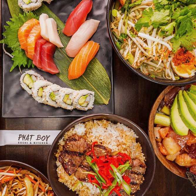 Phat Boy Sushi, Kitchen & Bar
