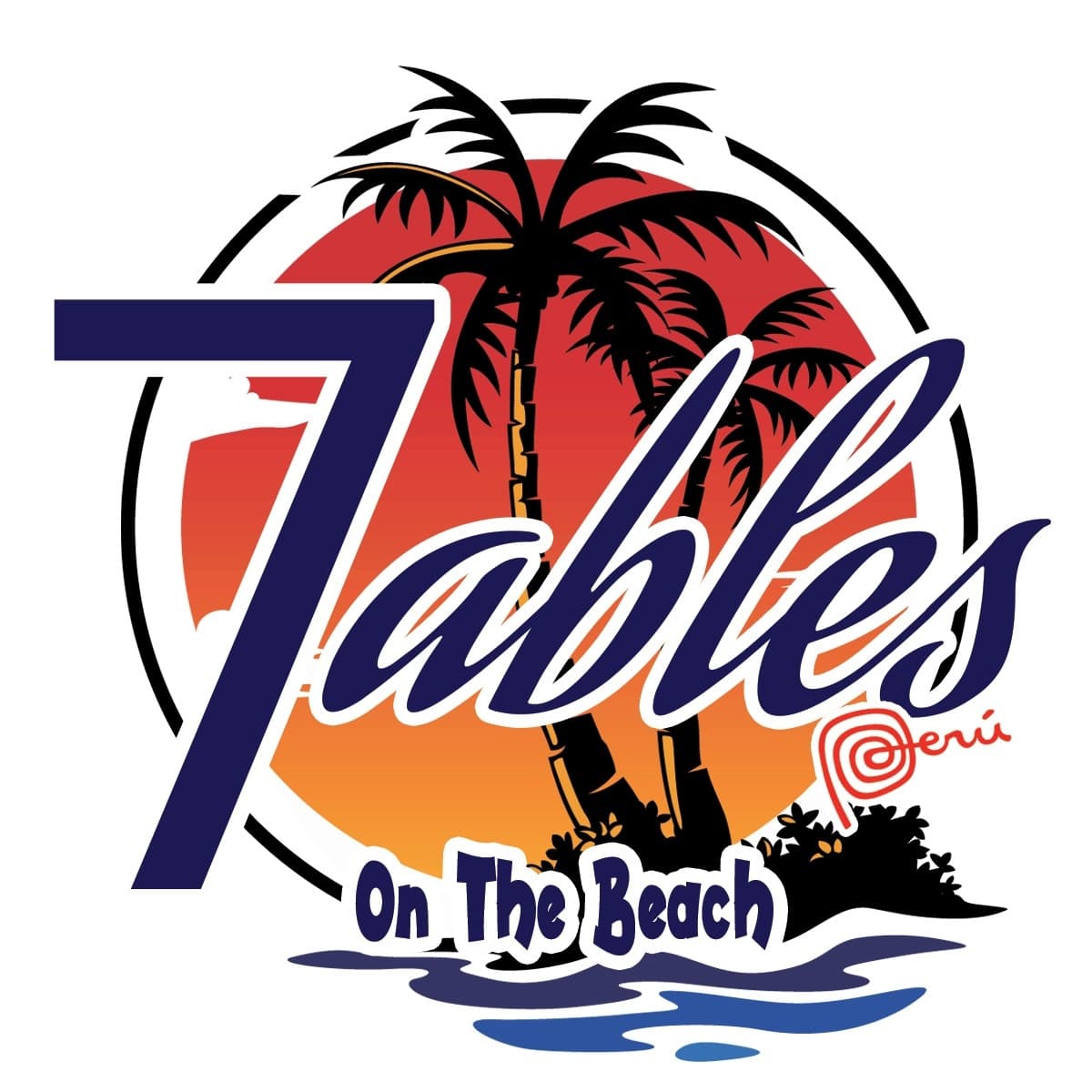 7 Tables on the Beach